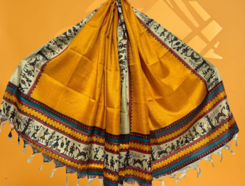 Kalamkari Print Dupatta in Surat, Kalamkari Print Dupatta Manufacturers In India